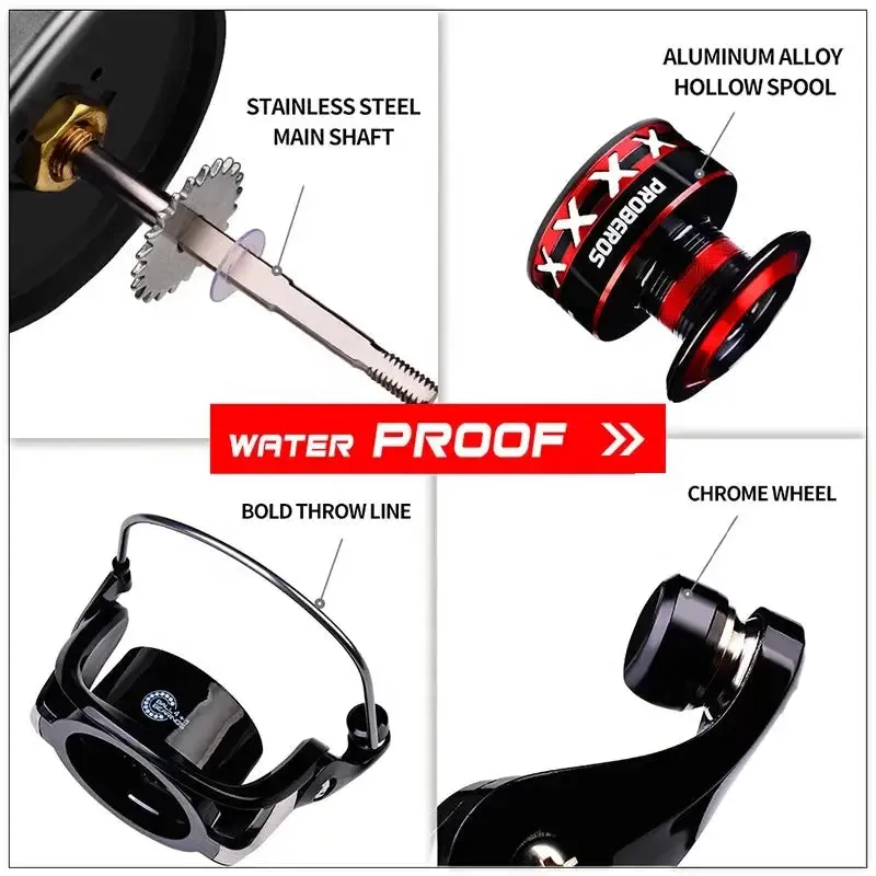 Lureswholesale® Machine 11-21KG Max Drag Metal Spool Spinning Reel