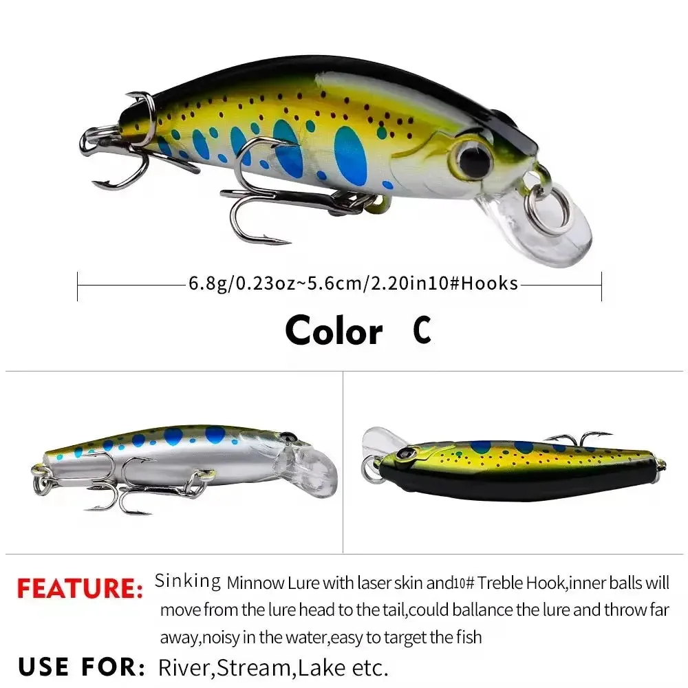 Lureswholesale® Minnow Crankbait for Bass