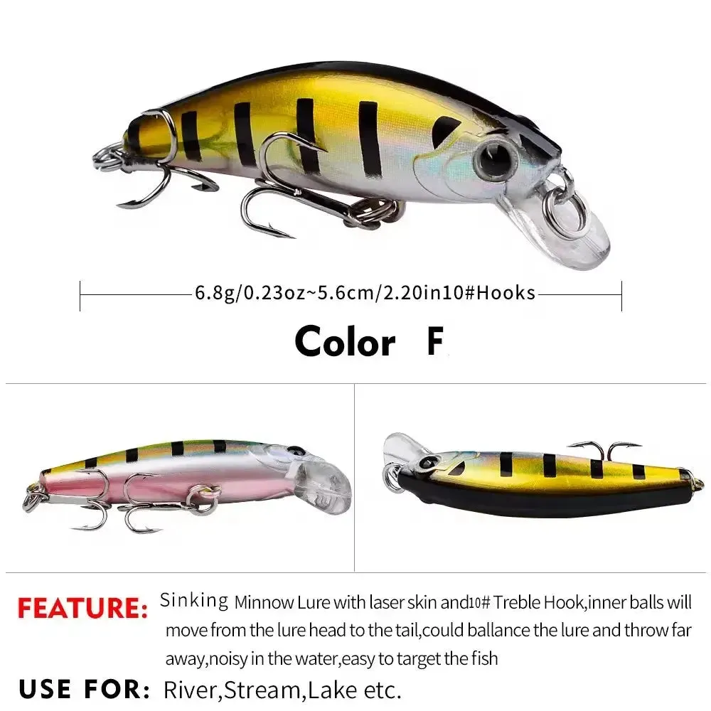 Lureswholesale® Minnow Crankbait for Bass