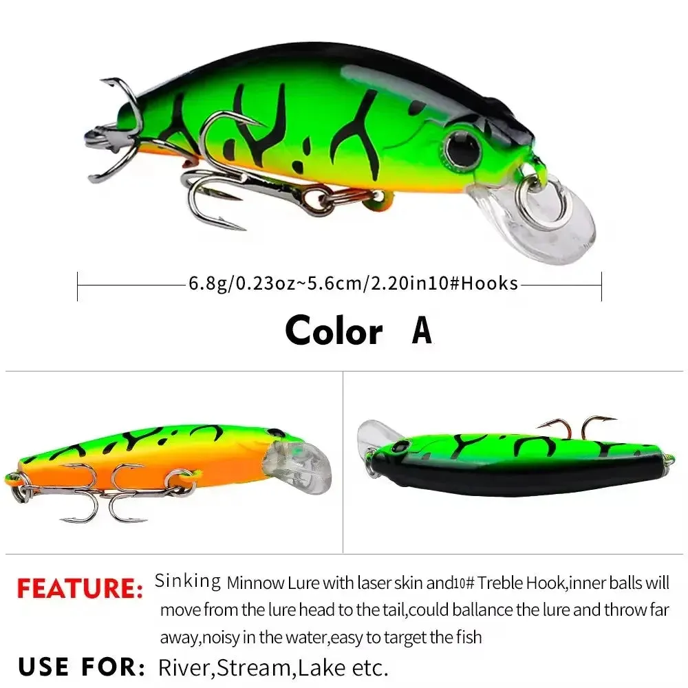 Lureswholesale® Minnow Crankbait for Bass