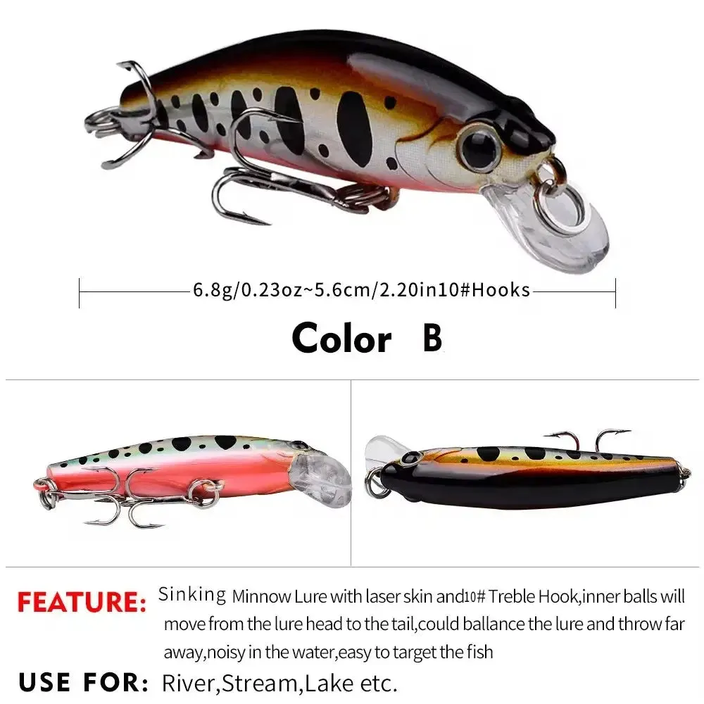 Lureswholesale® Minnow Crankbait for Bass