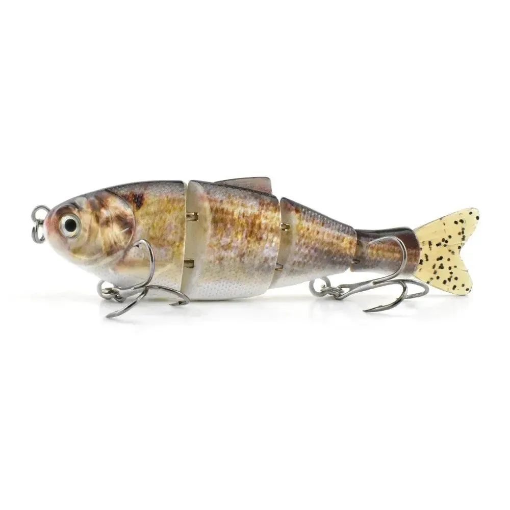 Lureswholesale® New 4 Section Softtail Plastic Shad Lure