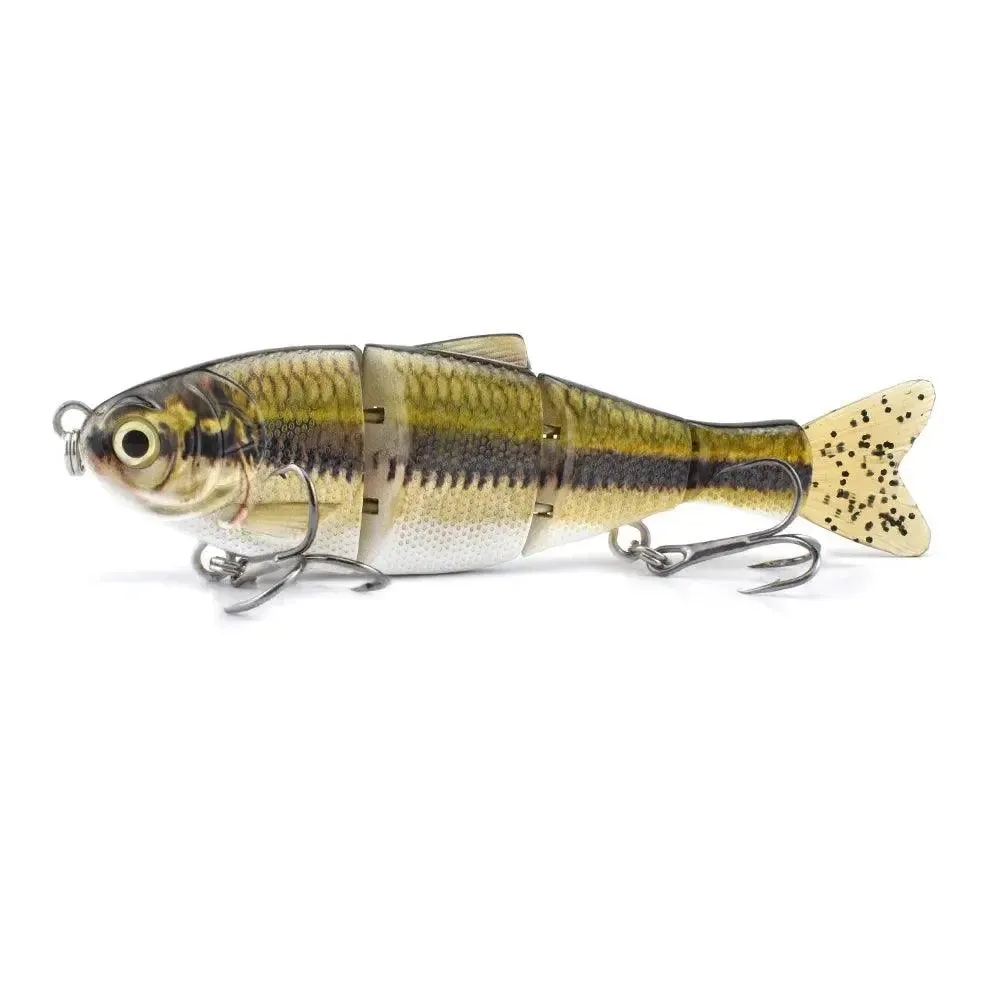 Lureswholesale® New 4 Section Softtail Plastic Shad Lure