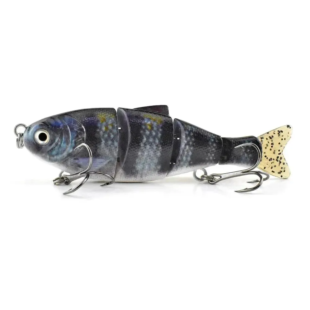 Lureswholesale® New 4 Section Softtail Plastic Shad Lure