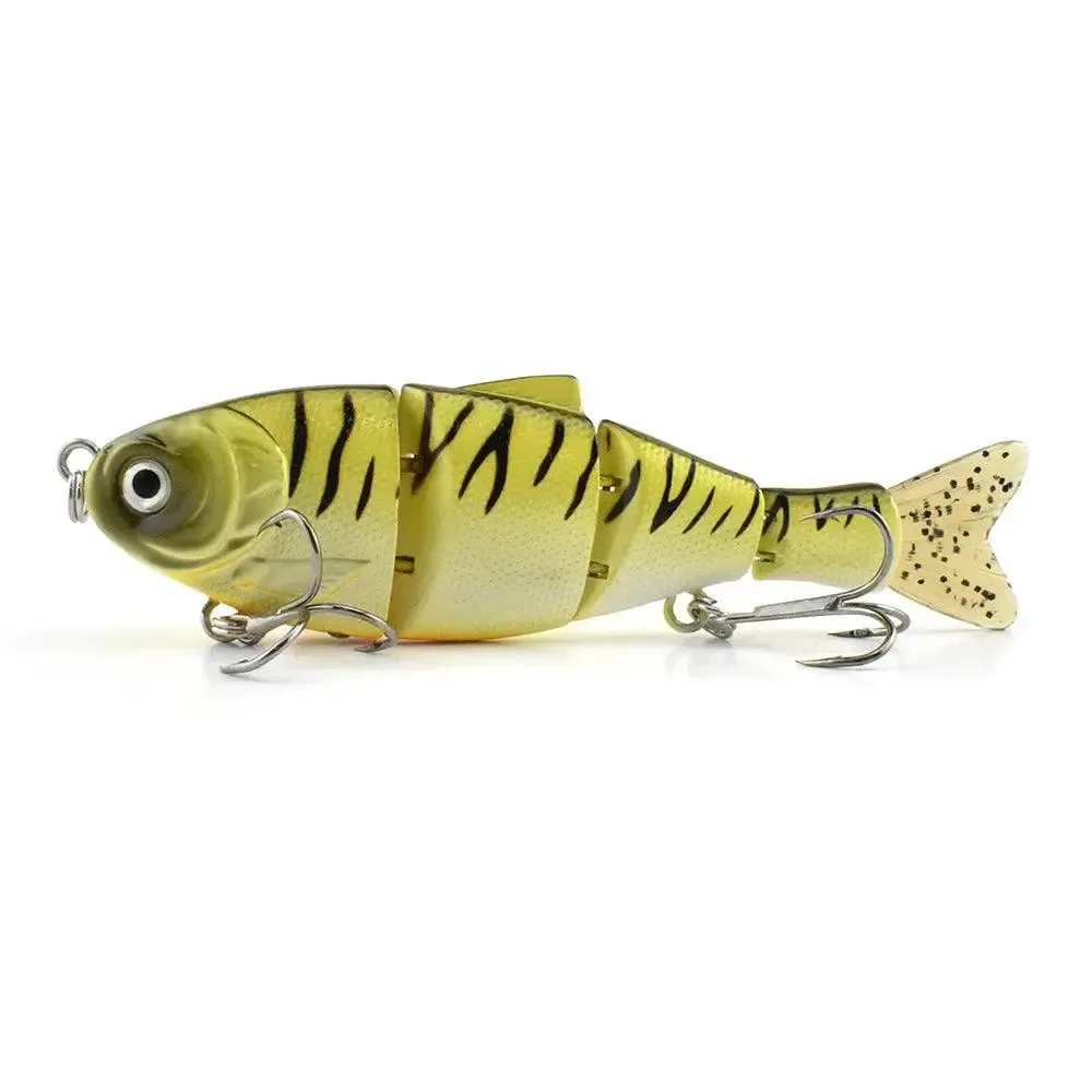 Lureswholesale® New 4 Section Softtail Plastic Shad Lure