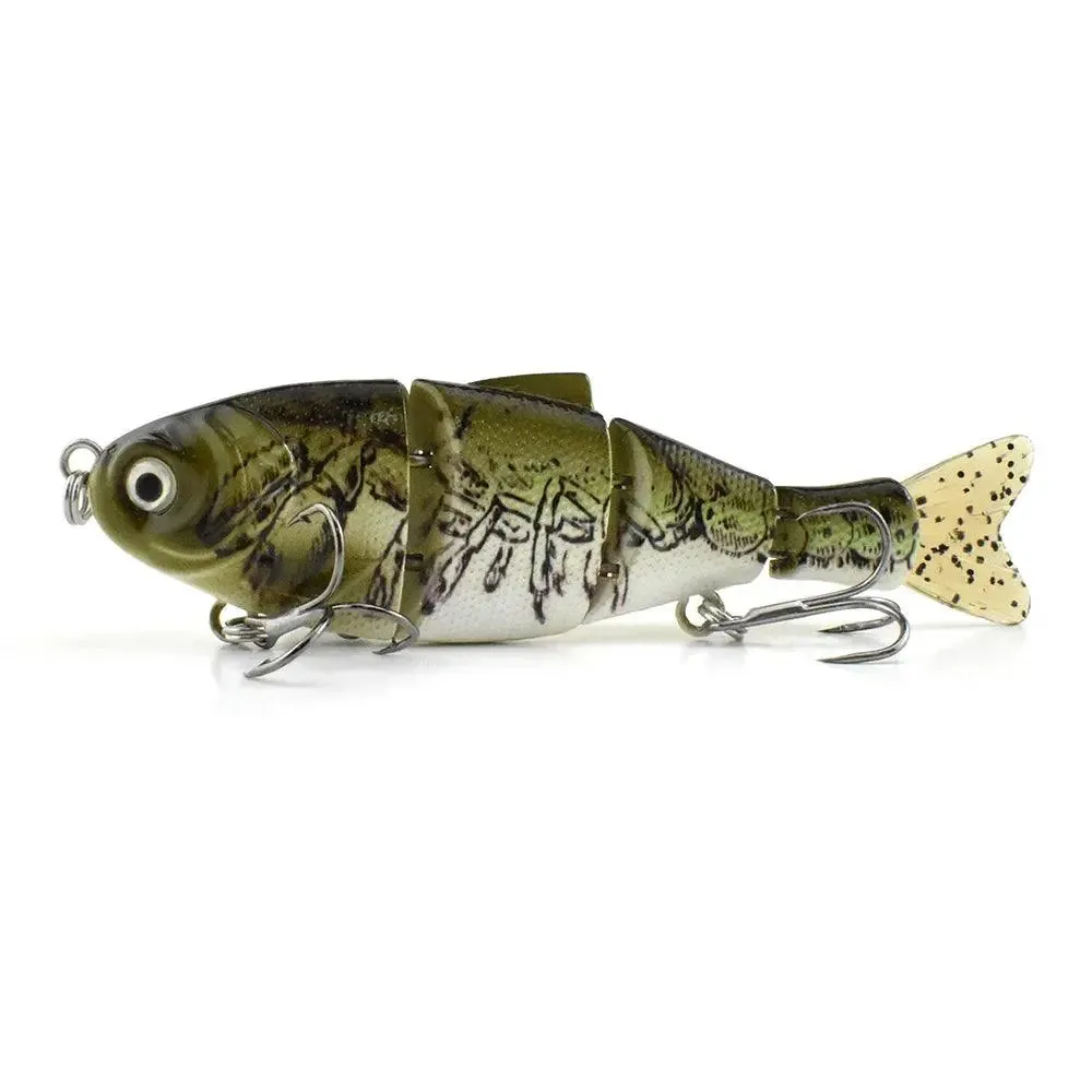 Lureswholesale® New 4 Section Softtail Plastic Shad Lure