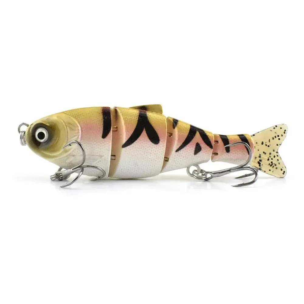 Lureswholesale® New 4 Section Softtail Plastic Shad Lure