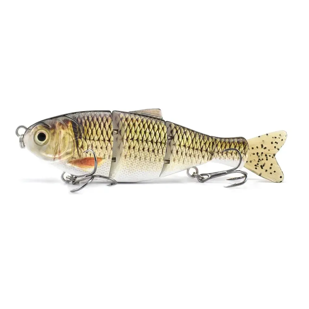 Lureswholesale® New 4 Section Softtail Plastic Shad Lure