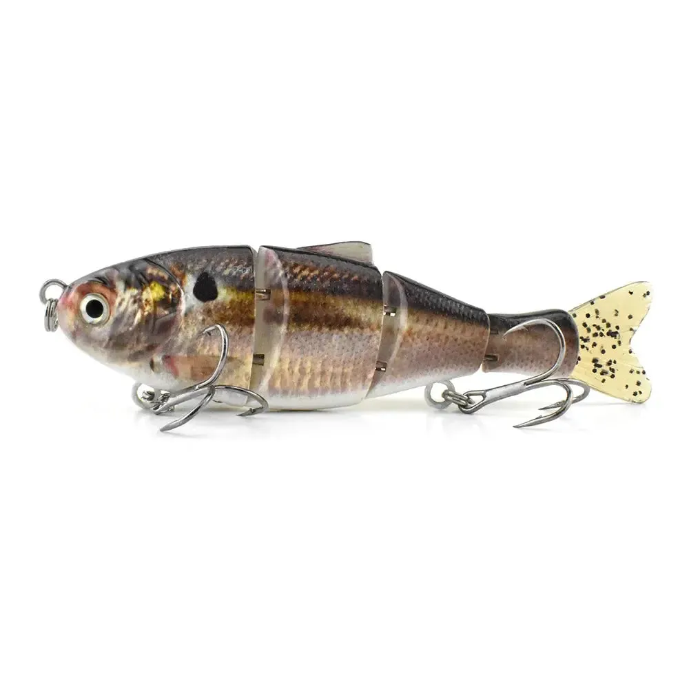 Lureswholesale® New 4 Section Softtail Plastic Shad Lure