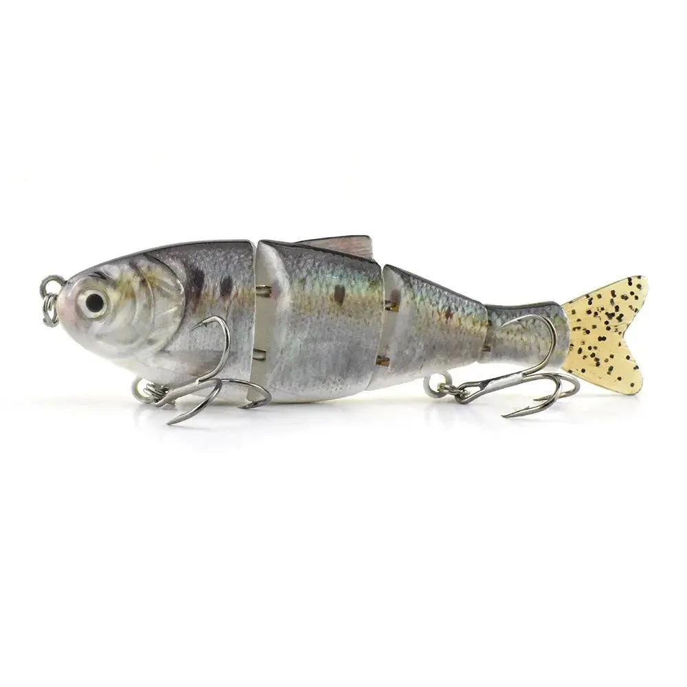 Lureswholesale® New 4 Section Softtail Plastic Shad Lure