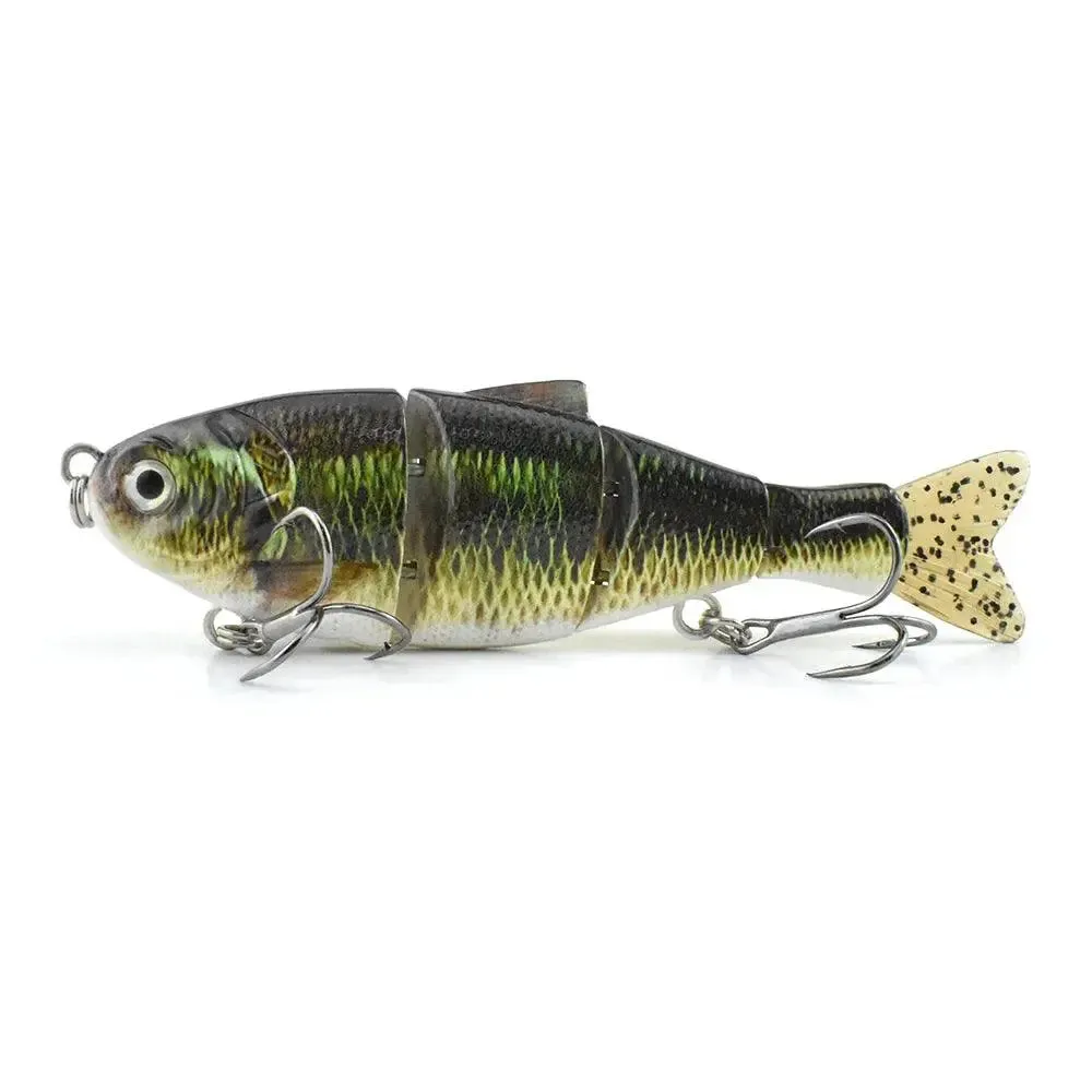 Lureswholesale® New 4 Section Softtail Plastic Shad Lure
