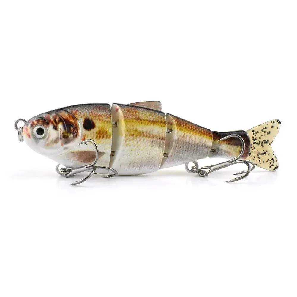 Lureswholesale® New 4 Section Softtail Plastic Shad Lure
