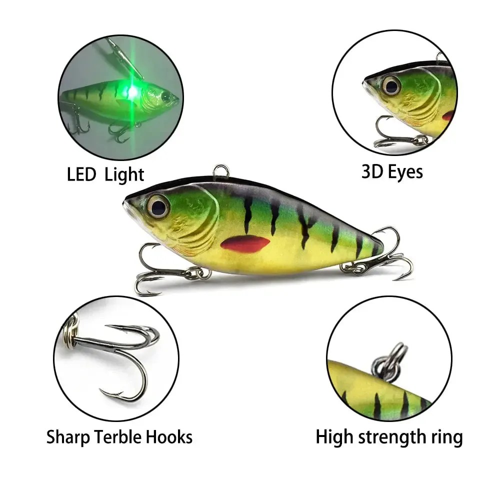 Lureswholesale® New Vibration electric Jerk bait USB Charge