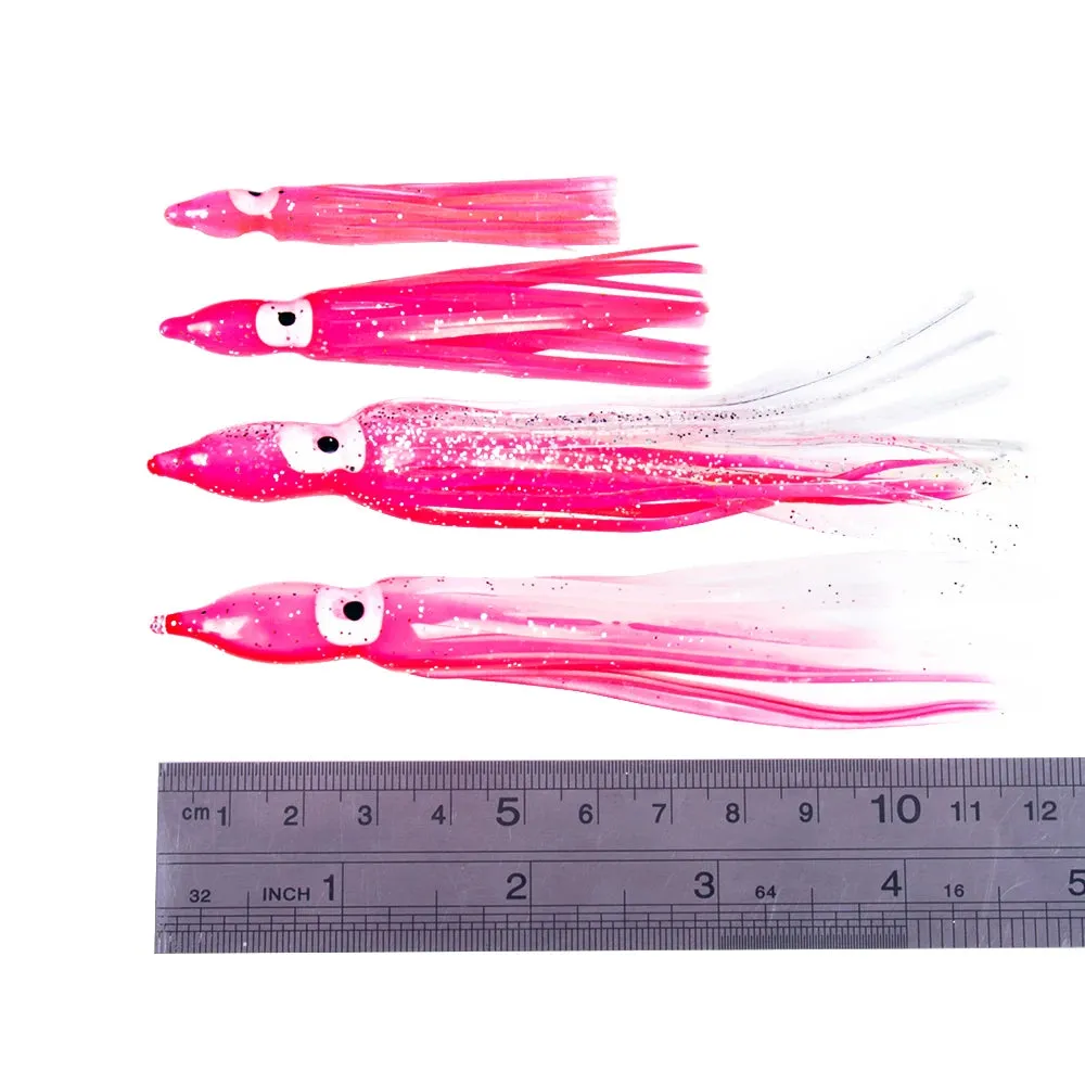 Lureswholesale® Octopus Squid Skirt Saltwater Soft Fishing Lures