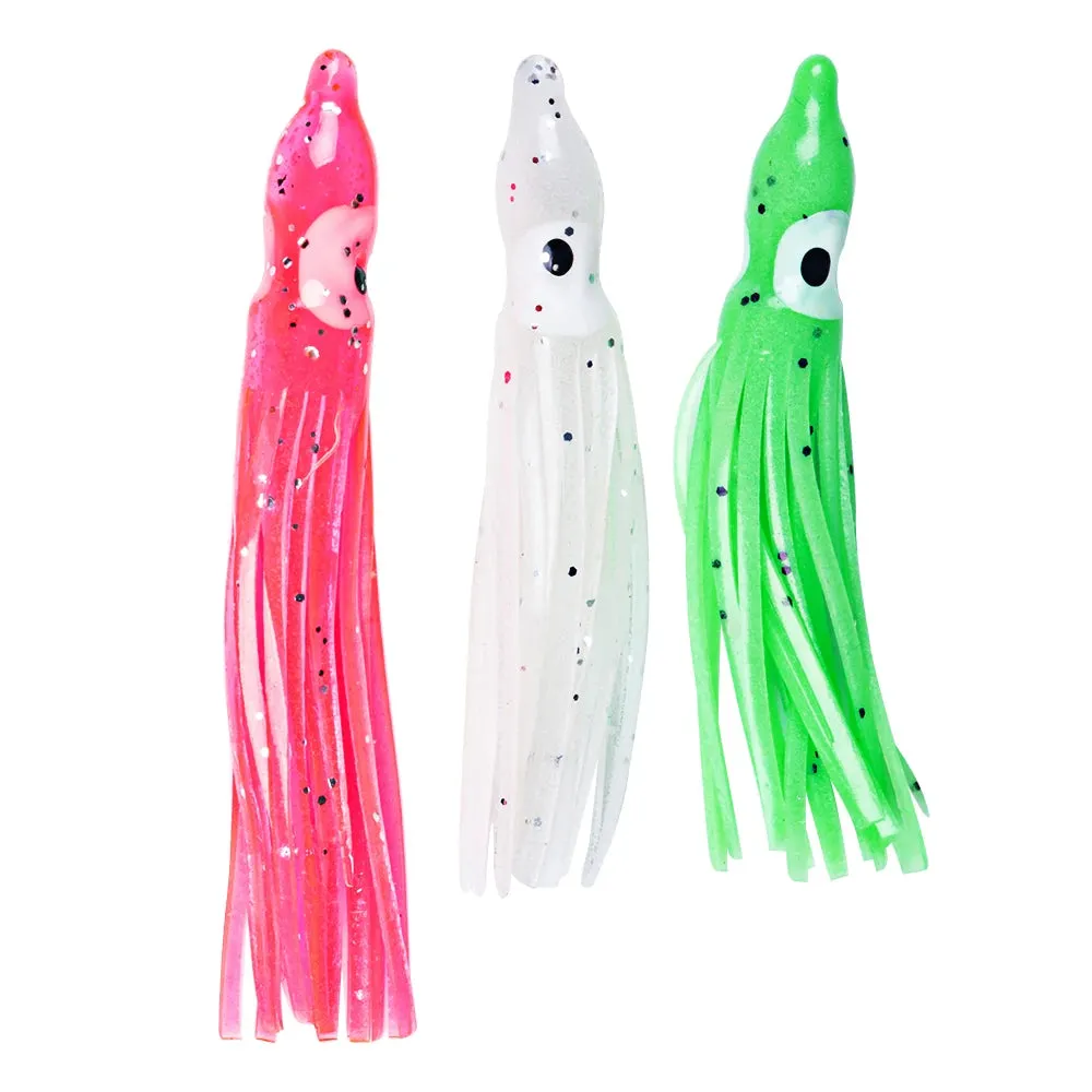 Lureswholesale® Octopus Squid Skirt Saltwater Soft Fishing Lures