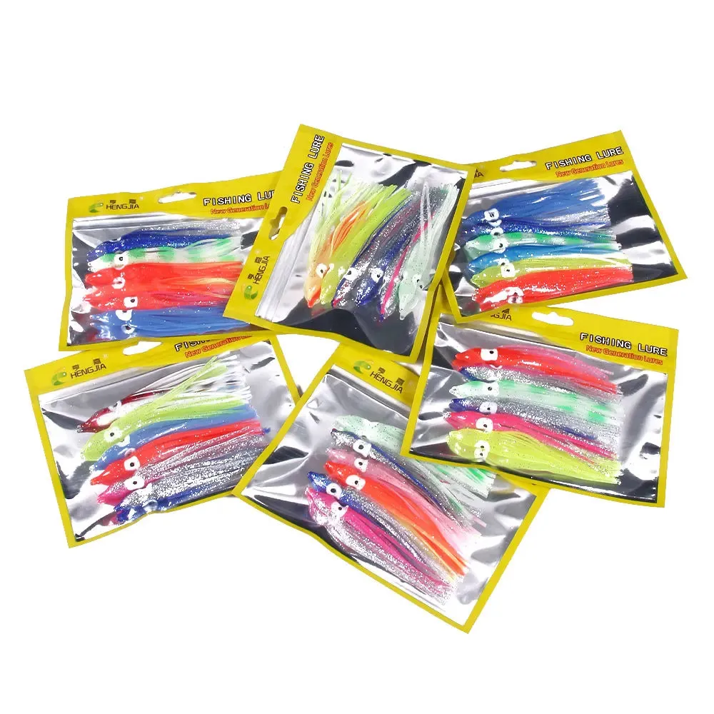 Lureswholesale® Octopus Squid Skirt Saltwater Soft Fishing Lures