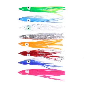 Lureswholesale® Octopus Squid Skirt Saltwater Soft Fishing Lures
