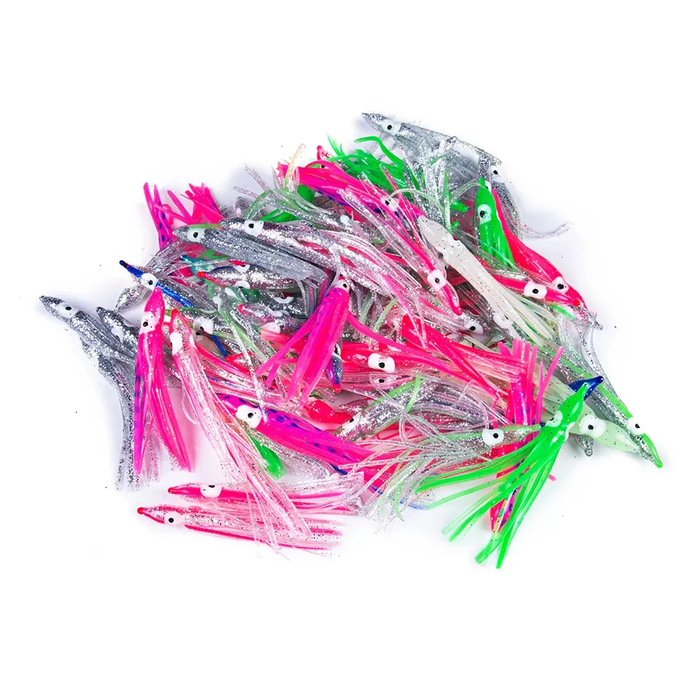 Lureswholesale® Octopus Squid Skirt Saltwater Soft Fishing Lures