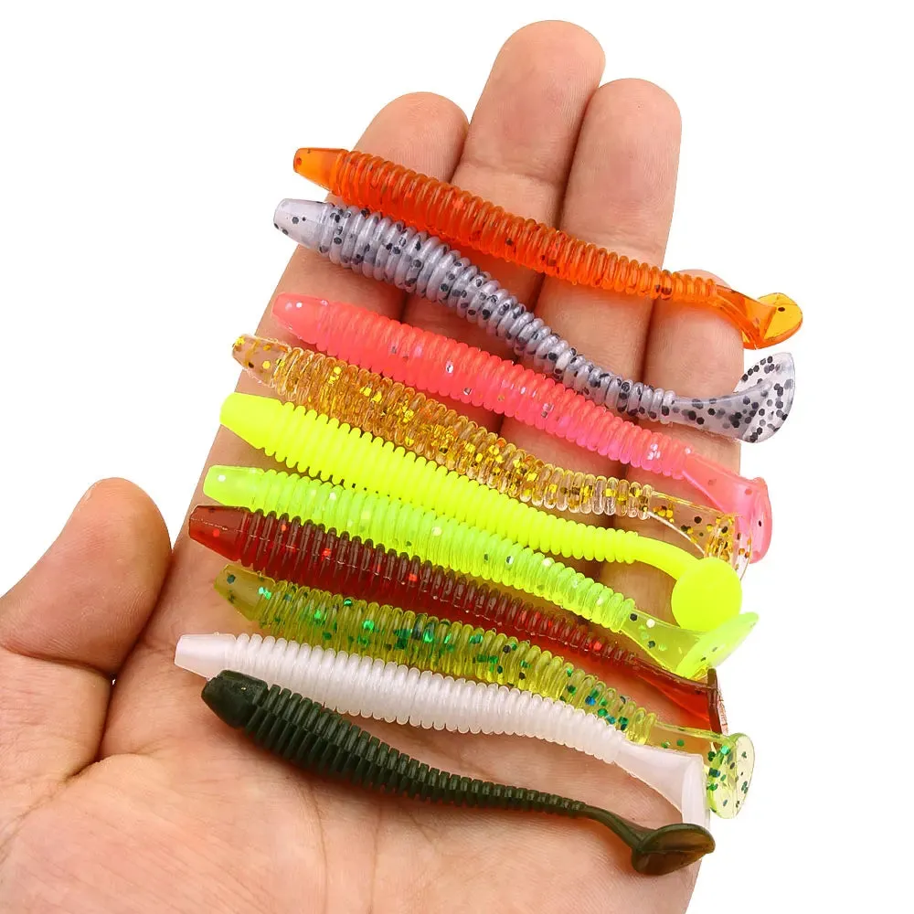 Lureswholesale® Paddle Tail Wobbler For Bass Bait Lures