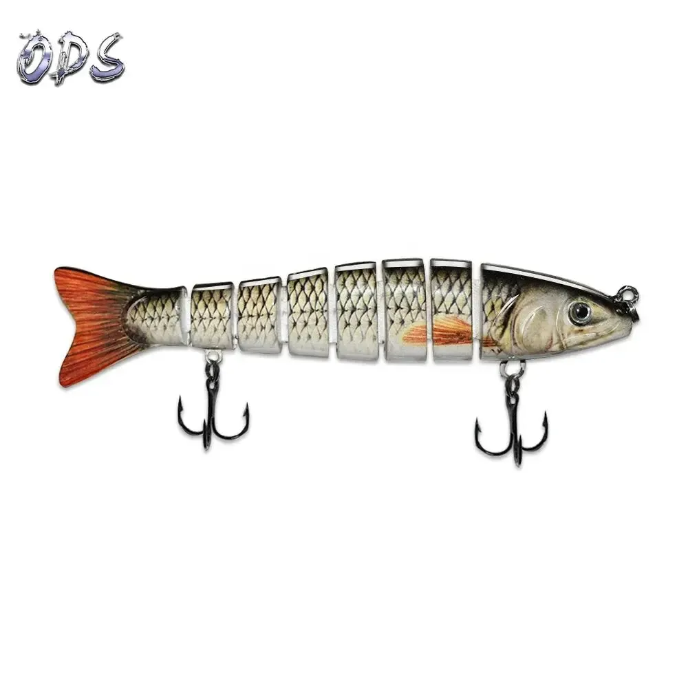 Lureswholesale® plastic hard multi joint fishing lure
