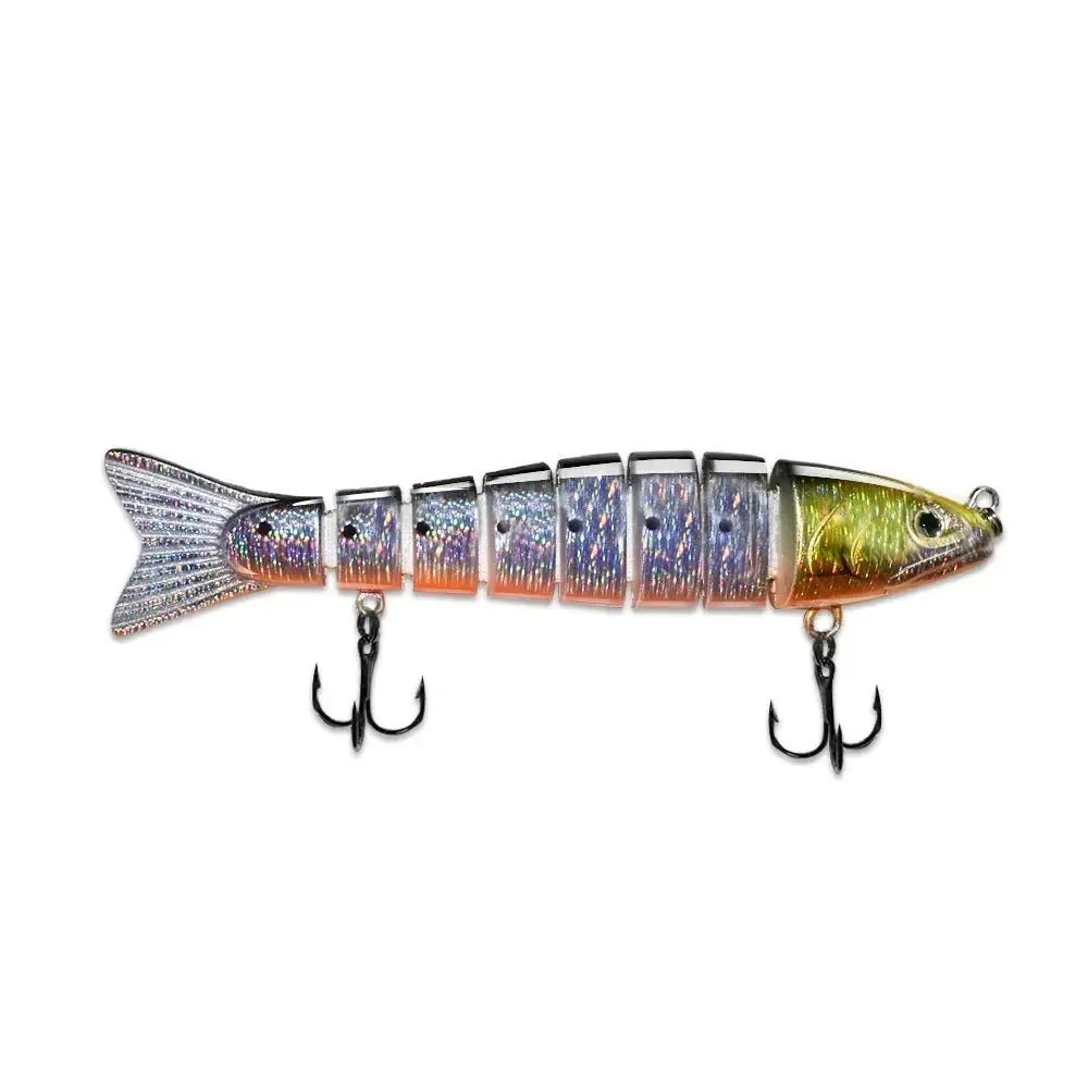 Lureswholesale® plastic hard multi joint fishing lure