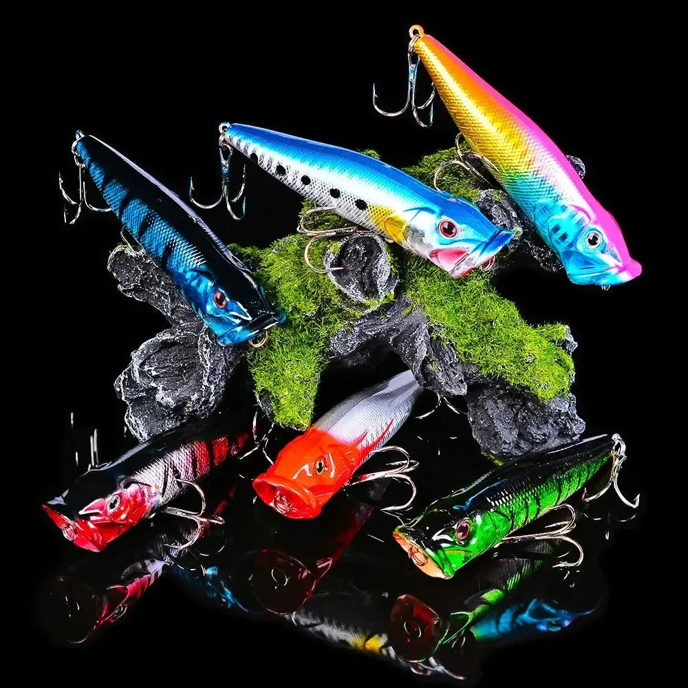 Lureswholesale® Poppers Topwater Fishing Lures