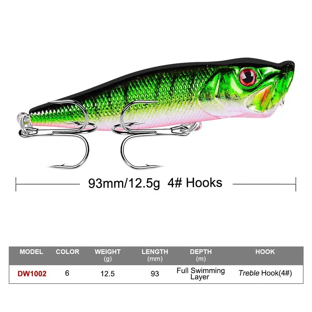 Lureswholesale® Poppers Topwater Fishing Lures