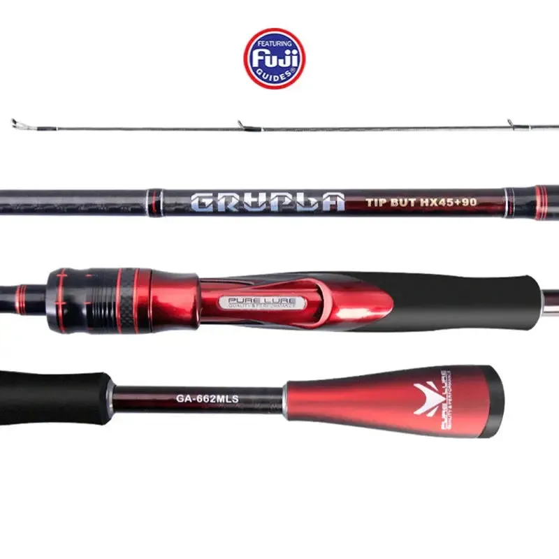Lureswholesale® Pure Lure ultralight seawater 2 pieces rod spinning fishing