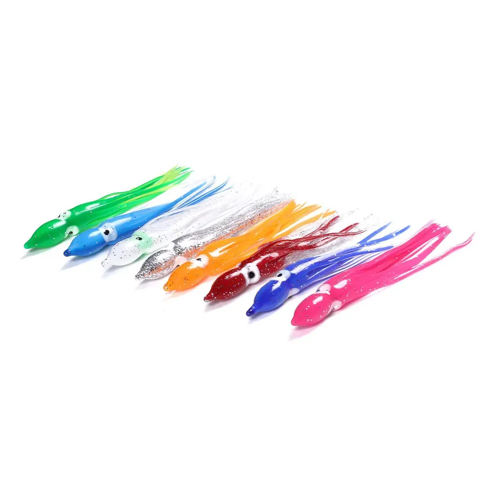 Lureswholesale® soft rubber octopus squid skirts saltwater fishing lures