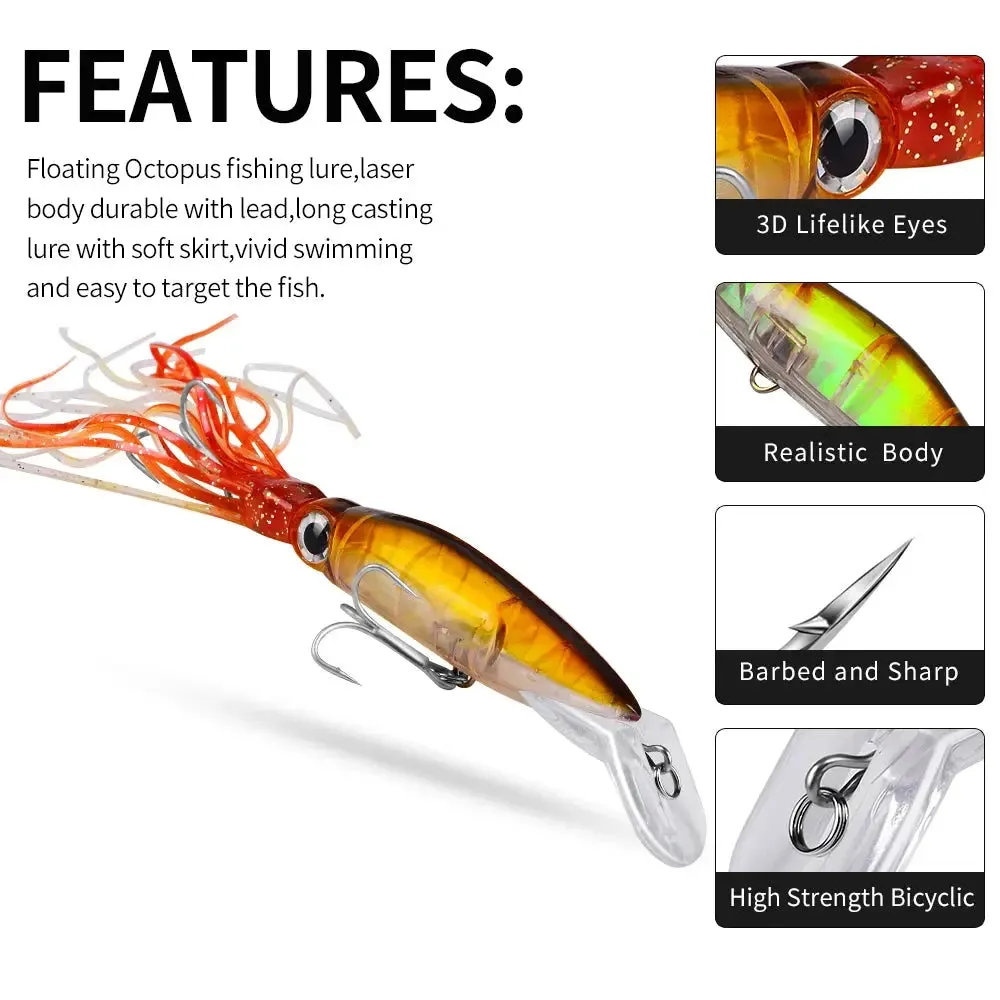 Lureswholesale® Squid Fishing Hooks Squid Jig Lure