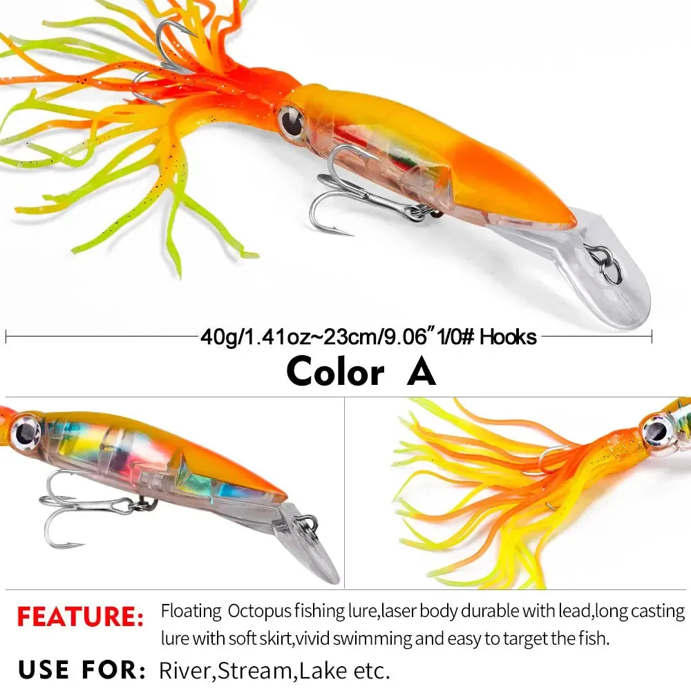 Lureswholesale® Squid Fishing Hooks Squid Jig Lure
