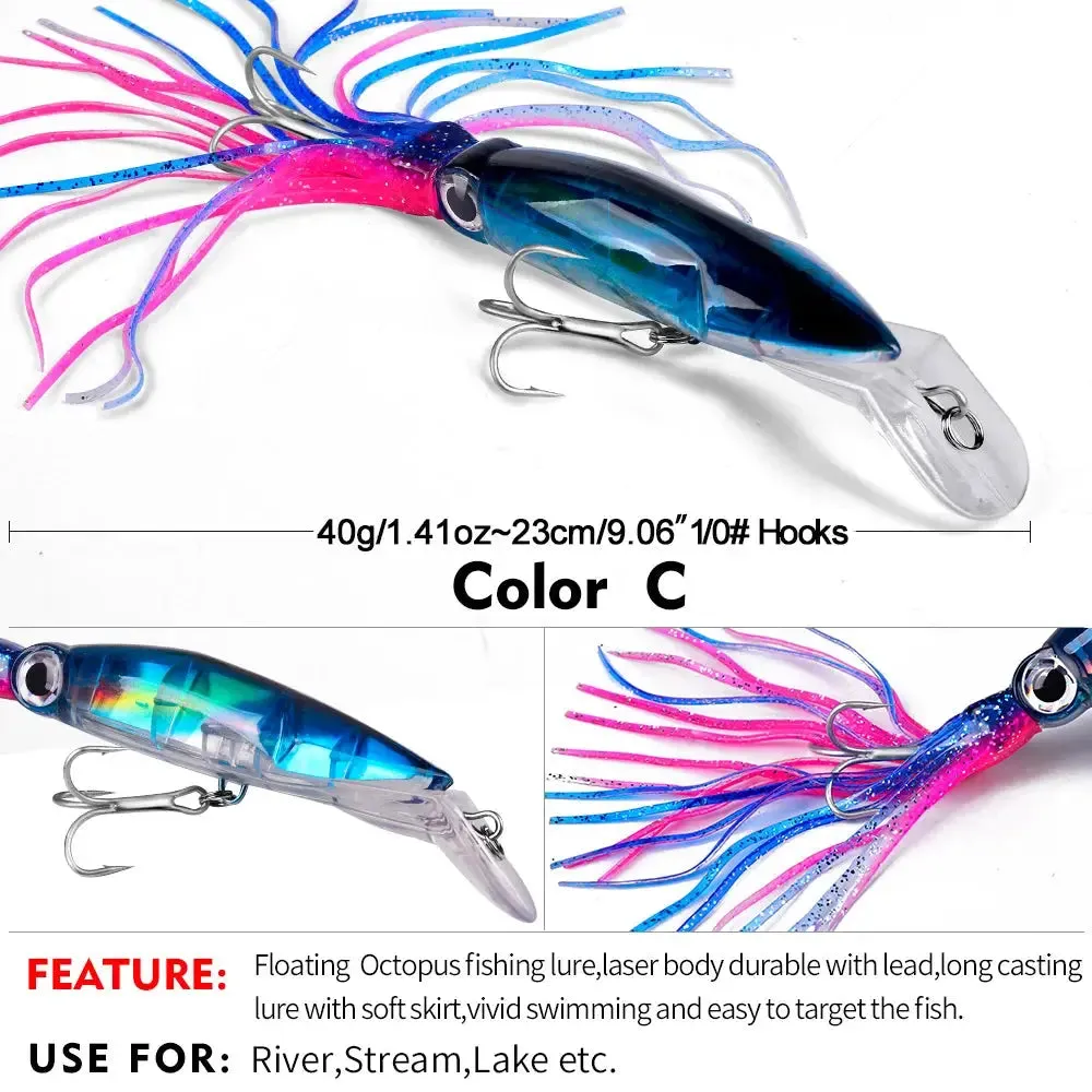 Lureswholesale® Squid Fishing Hooks Squid Jig Lure