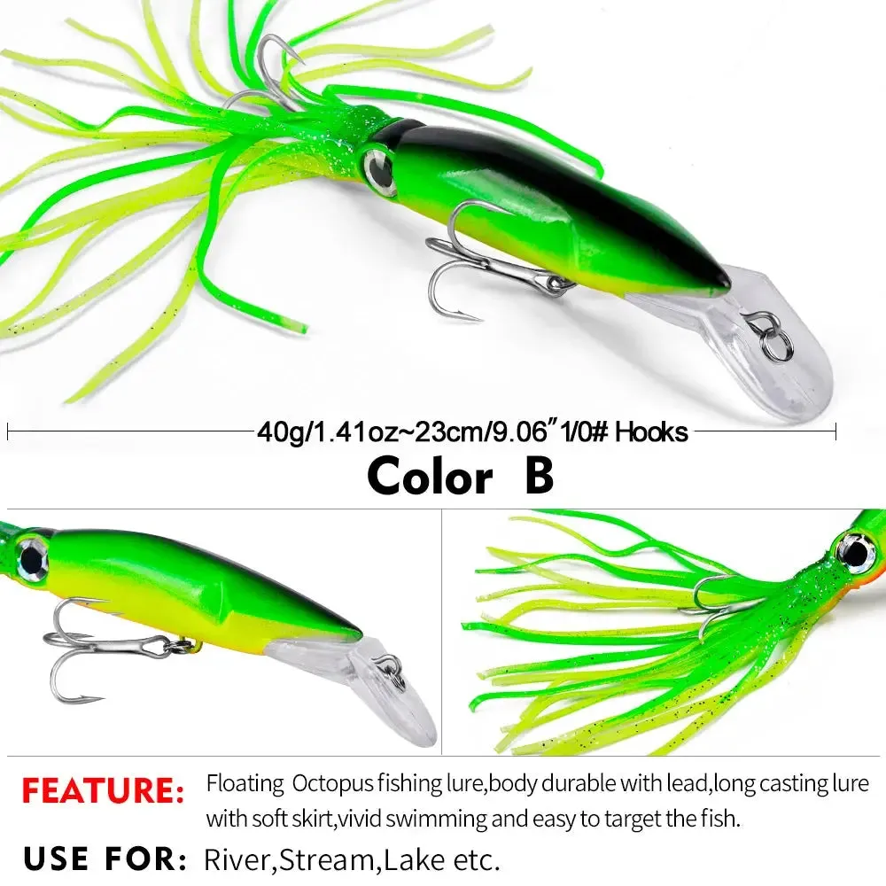 Lureswholesale® Squid Fishing Hooks Squid Jig Lure