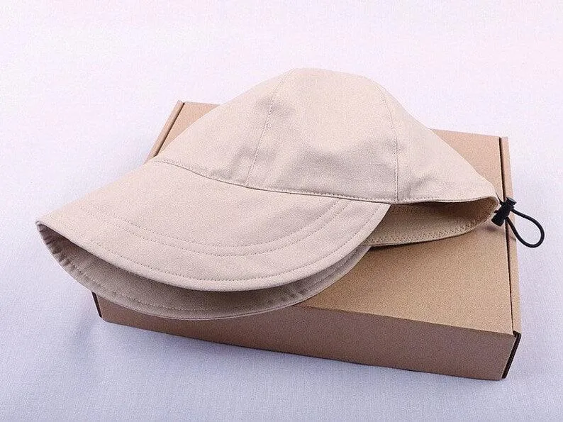 M Large Wide Brim Unisex Baseball Bucket hat