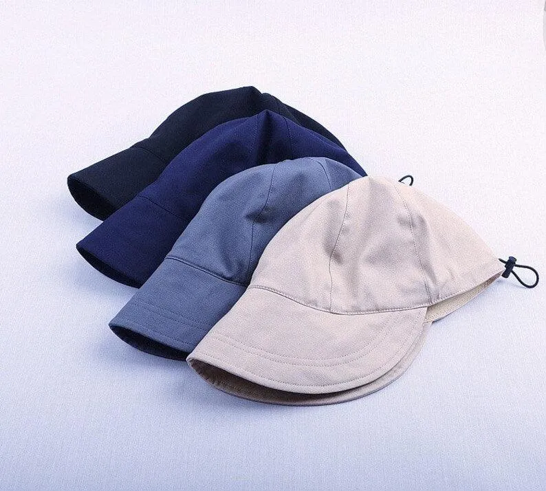 M Large Wide Brim Unisex Baseball Bucket hat
