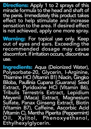 Mansation Male Stimulation Spray