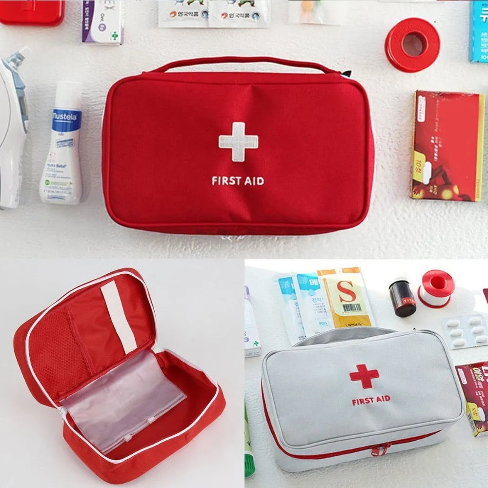 Medicine Travel Bag Portable First Aid Bag Storage Travel Case