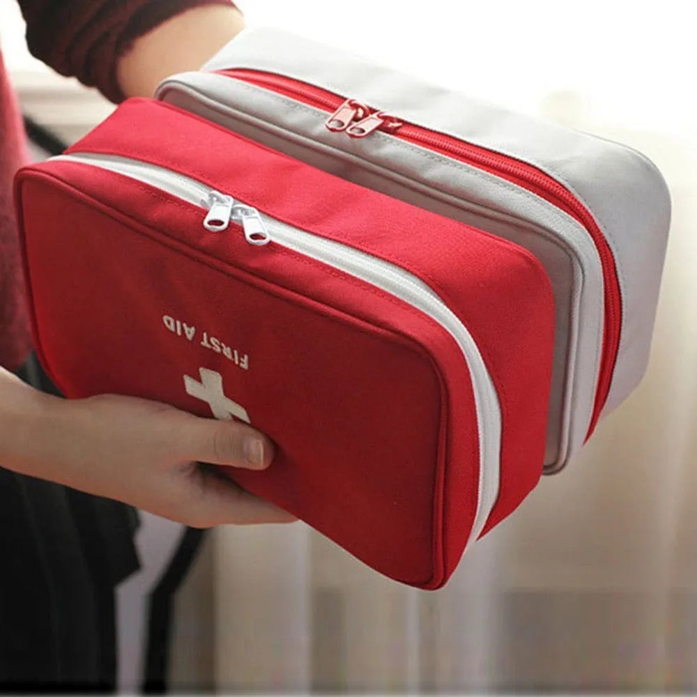 Medicine Travel Bag Portable First Aid Bag Storage Travel Case
