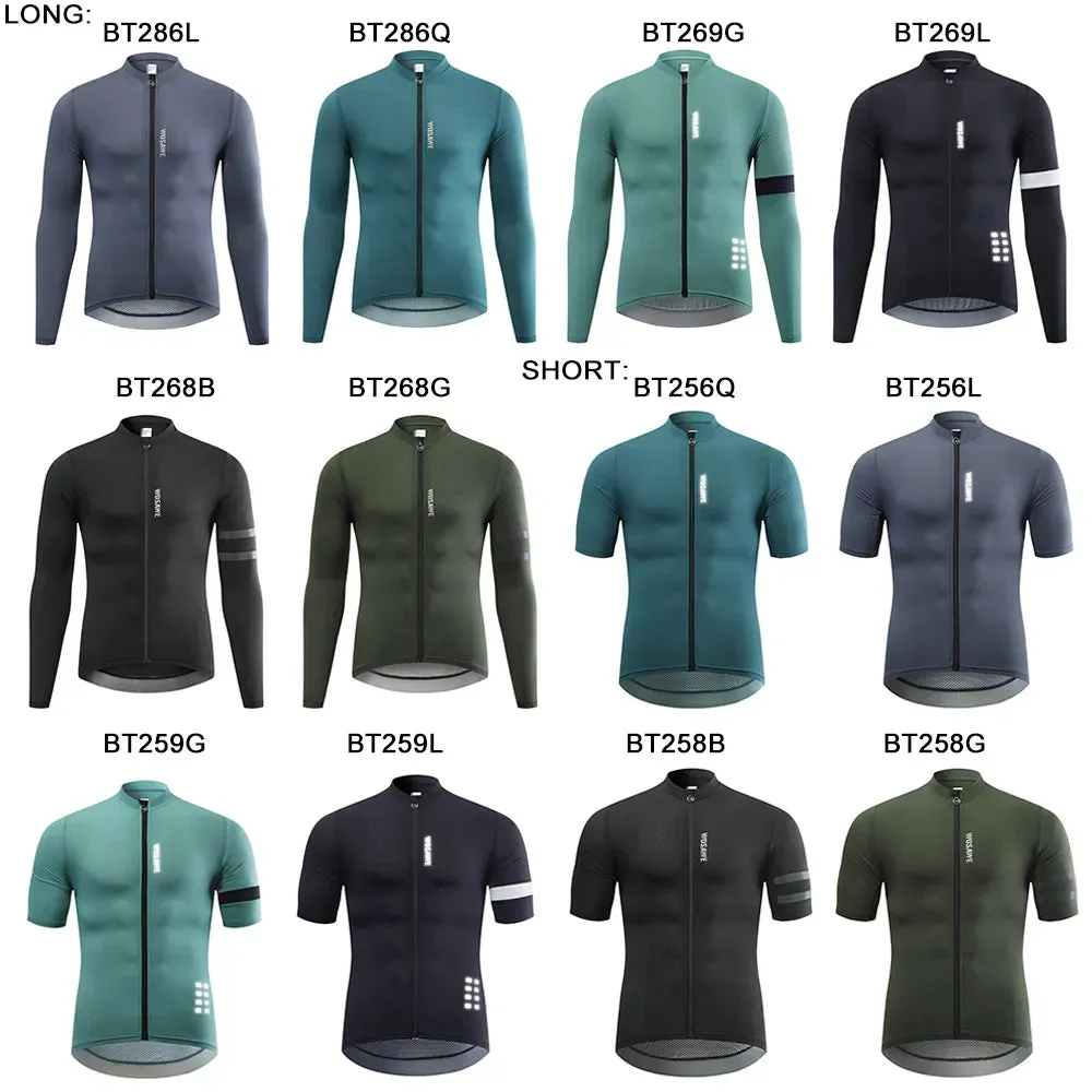 Men Cycling Jersey Cycling Clothing Quick Dry Summer Bicycle Short Sleeves MTB Mallot Ciclismo Enduro Shirts Bike Clothes