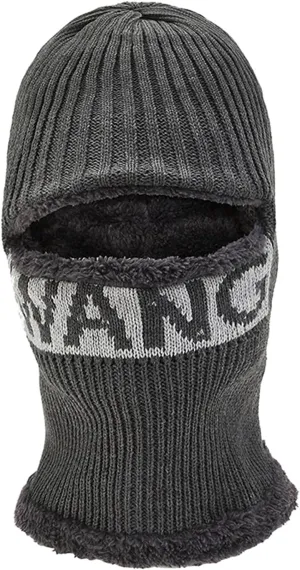 Men Knitted Balaclava Trendy Windproof Hood for Camping Climbing Skiing Skating