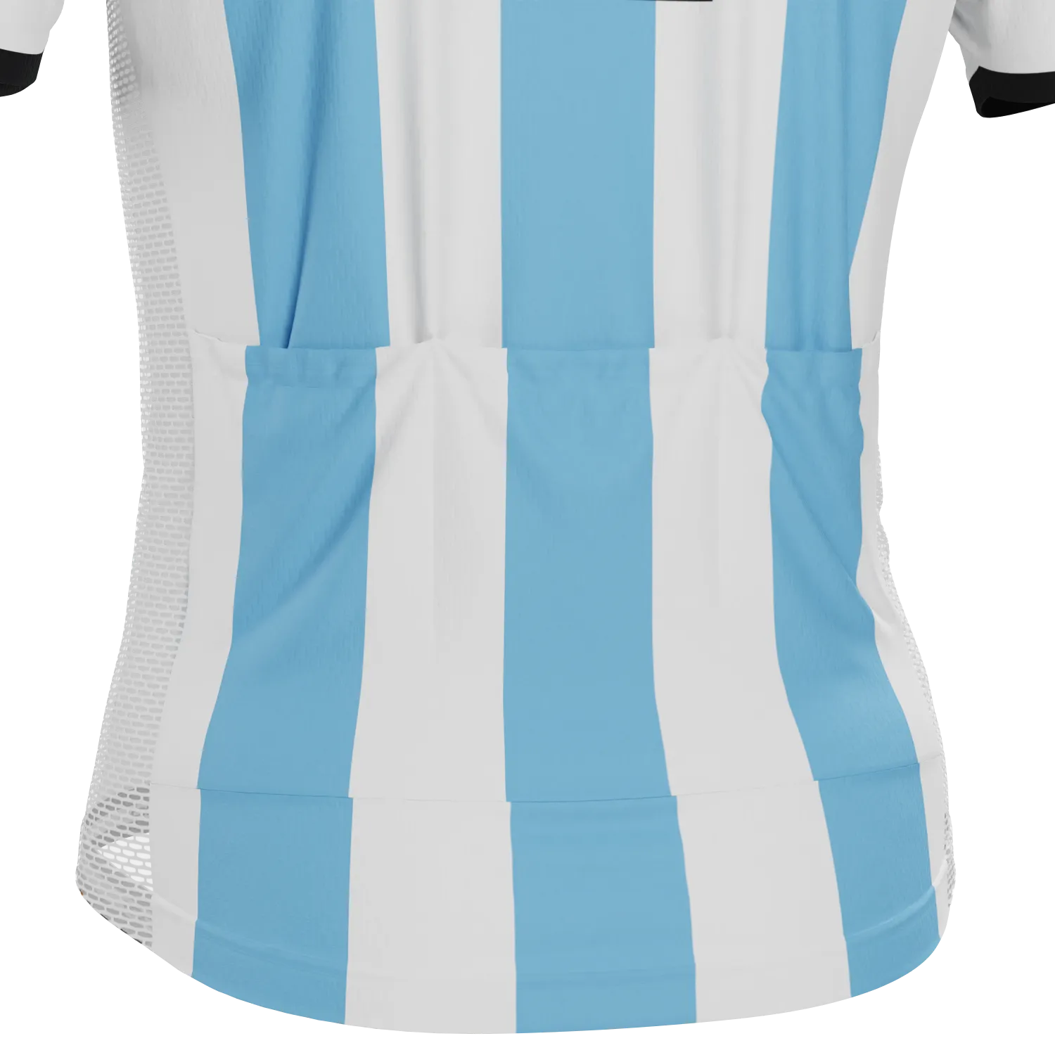 Men's Argentina Soccer Short Sleeve Cycling Jersey