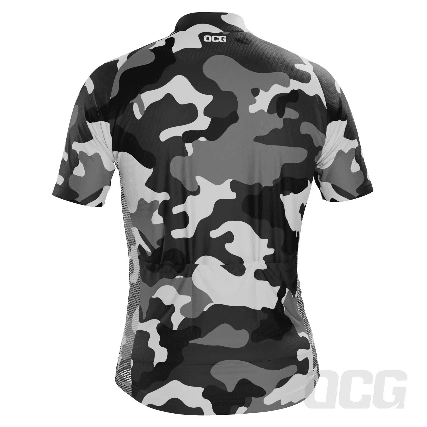 Men's Camouflage Short Sleeve Cycling Jersey