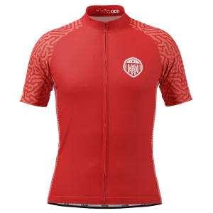 Men's Canada Soccer Short Sleeve Cycling Jersey