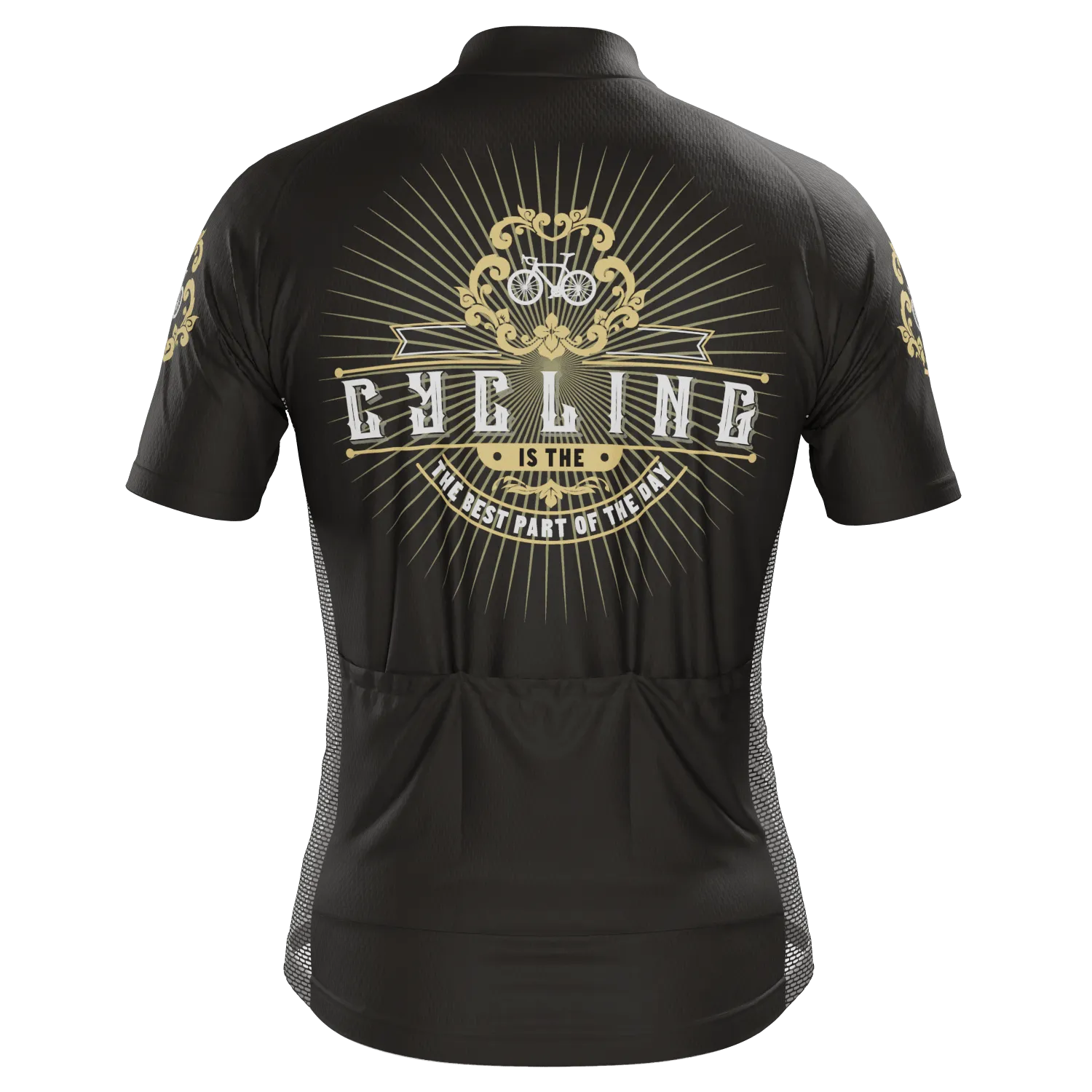 Men's Cycling Is The Best Part Of The Day Short Sleeve Cycling Jersey