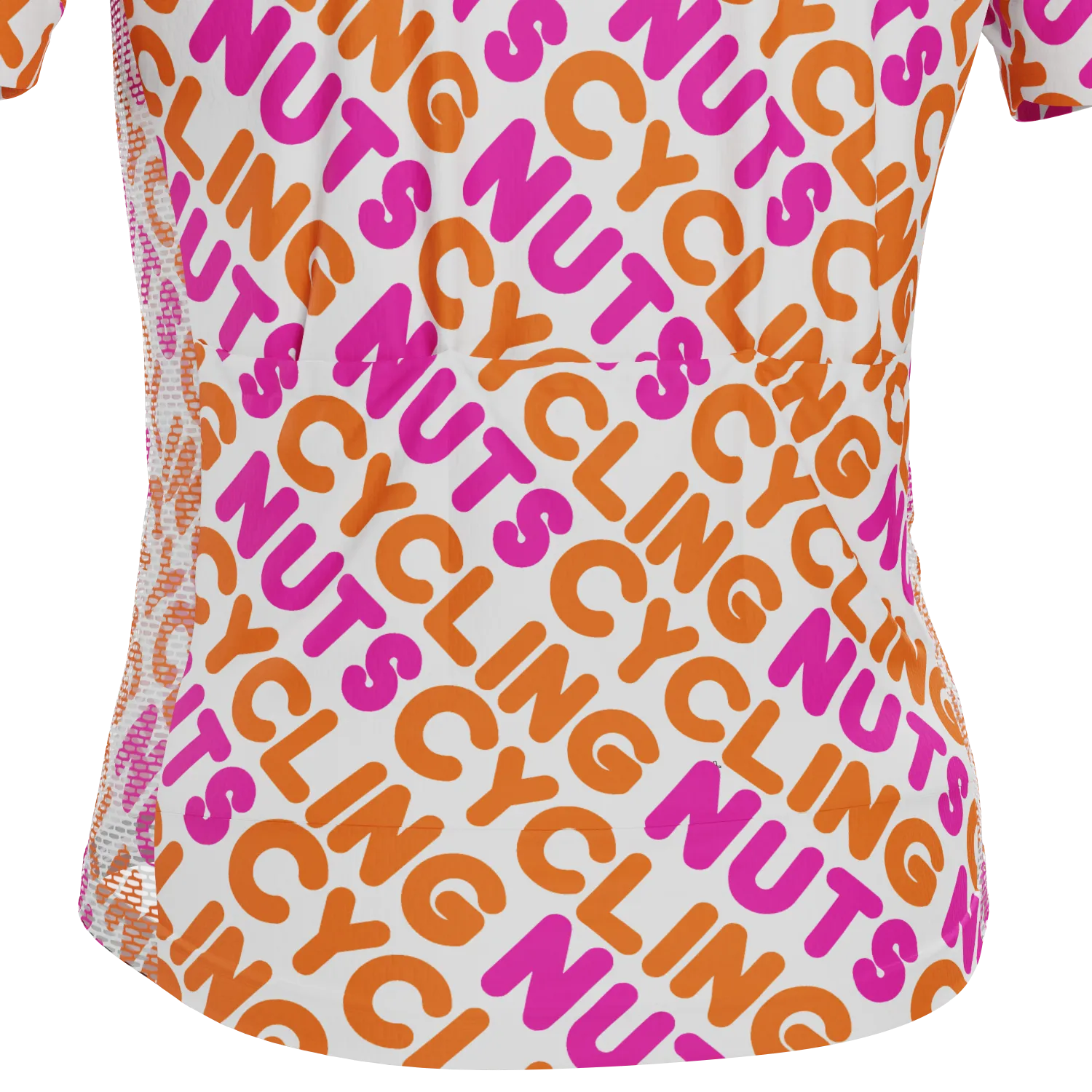 Men's Cycling Nuts Lettering Short Sleeve Cycling Jersey