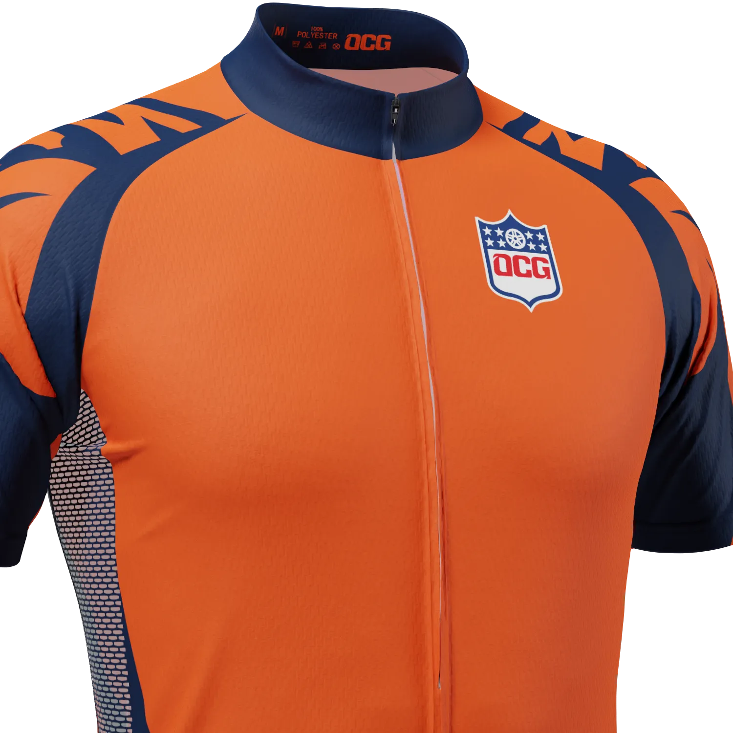 Men's Denver Football Short Sleeve Cycling Jersey