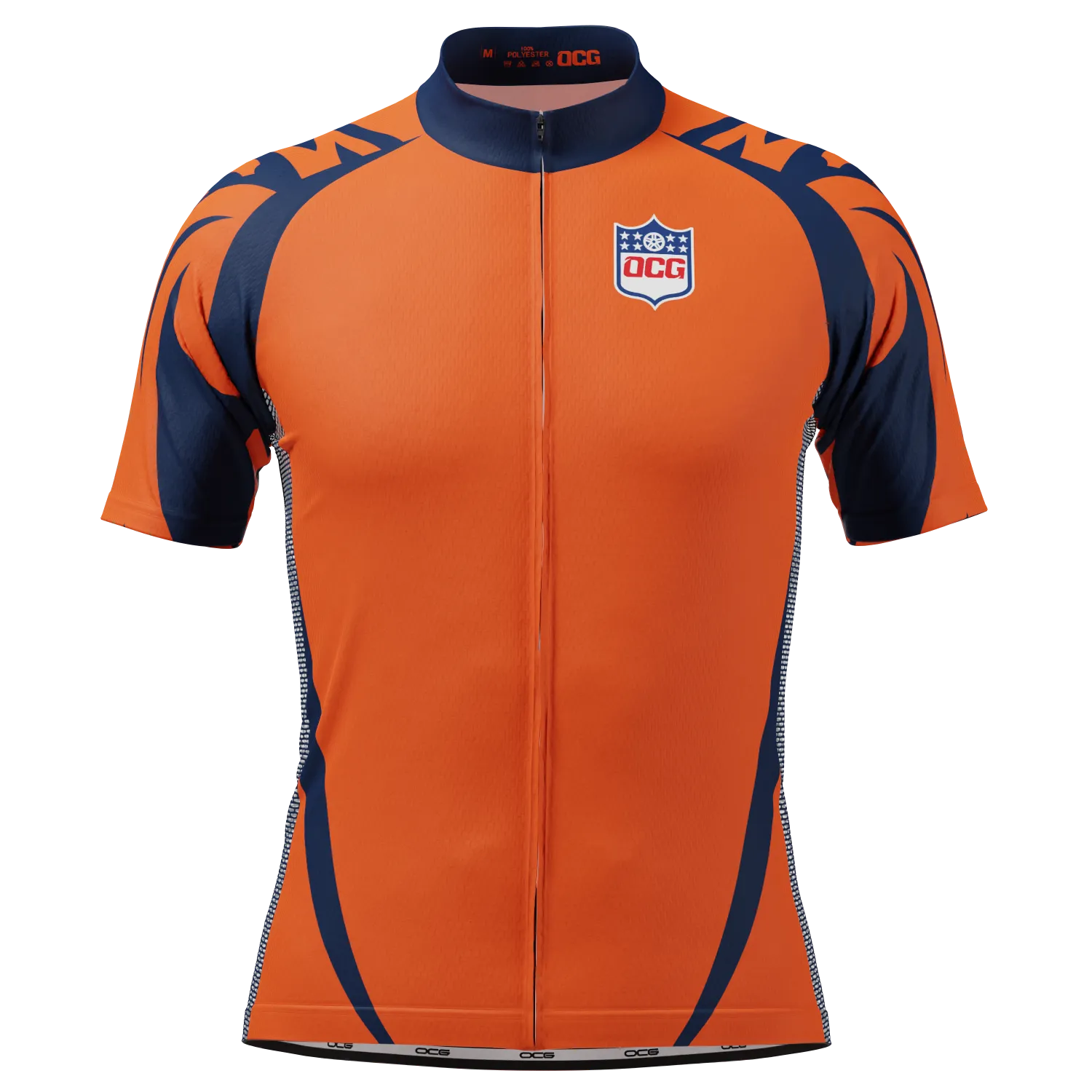 Men's Denver Football Short Sleeve Cycling Jersey