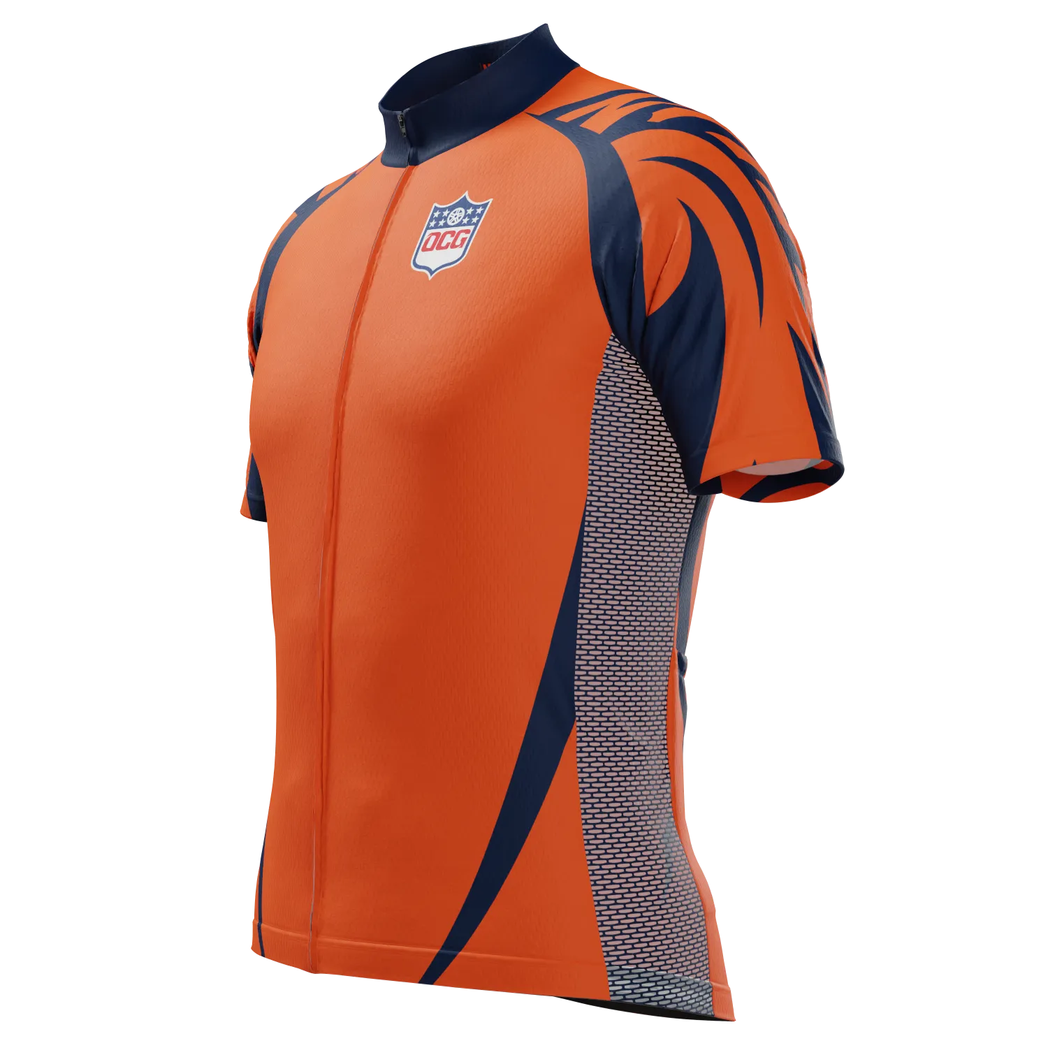 Men's Denver Football Short Sleeve Cycling Jersey