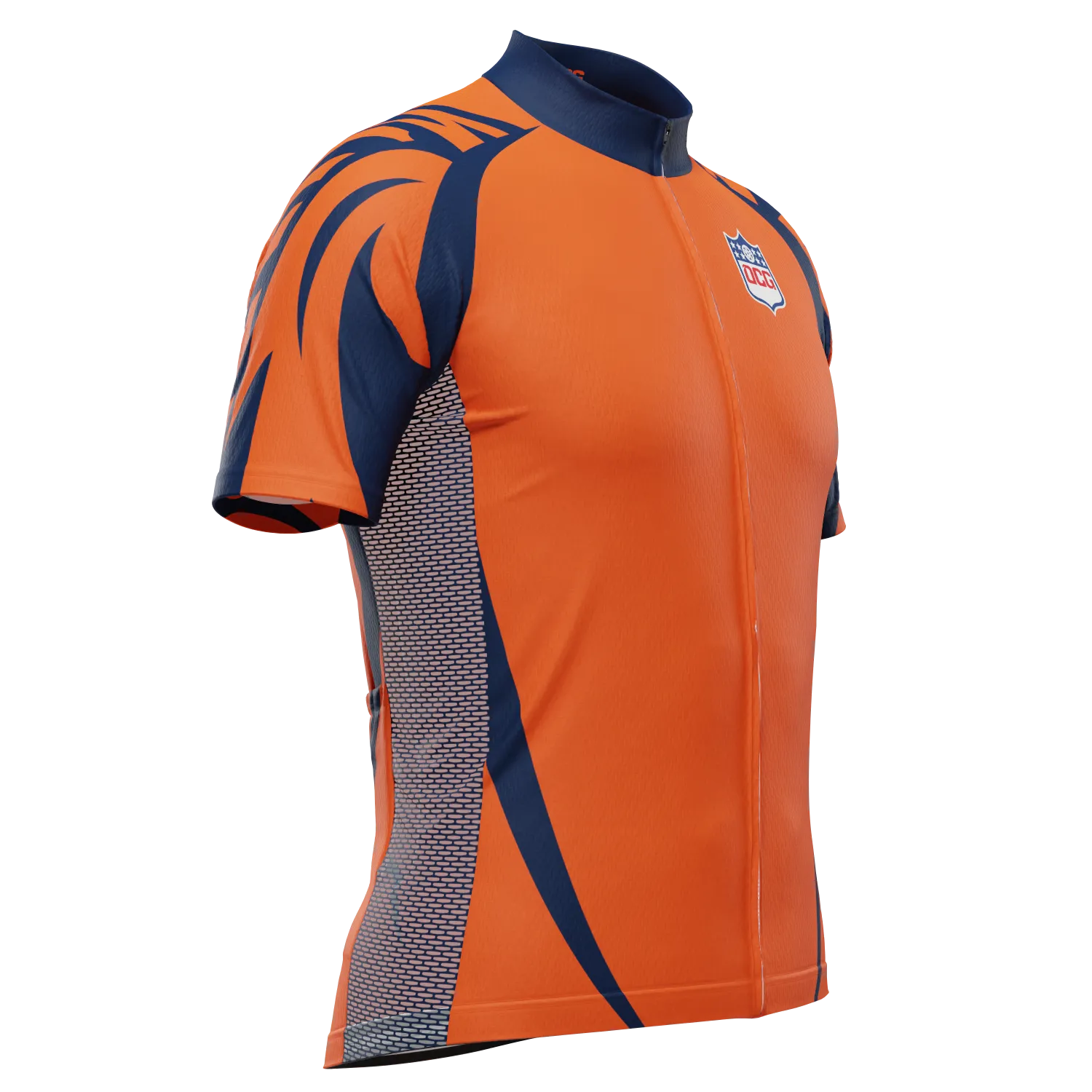 Men's Denver Football Short Sleeve Cycling Jersey