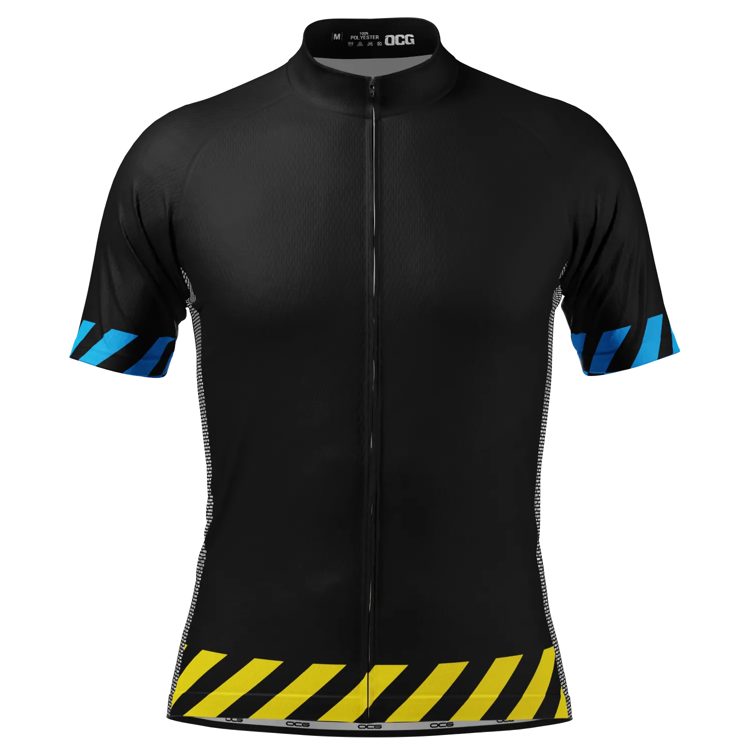 Men's Diagonals Short Sleeve Cycling Jersey